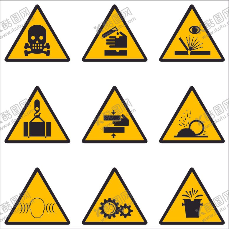 编号：82729610092327252625【酷图网】源文件下载-警告标志