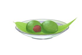 青团零食美食小吃海报素材