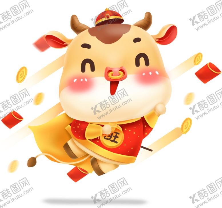编号：82639407010259368055【酷图网】源文件下载-卡通牛
