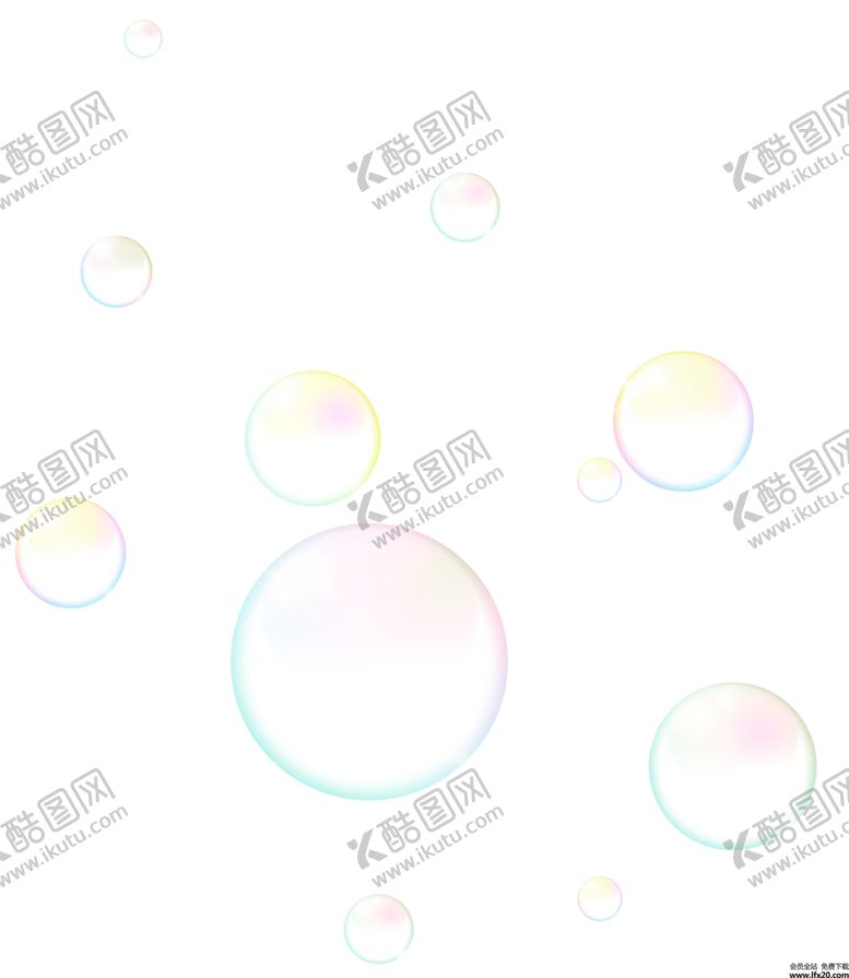 编号：32908609250642463149【酷图网】源文件下载-彩色透明肥皂泡气泡水泡泡泡元素