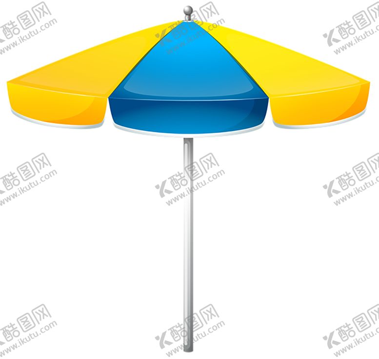 编号：92425609151454496834【酷图网】源文件下载-夏季沙滩太阳伞png