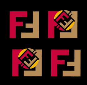 F芬迪经典字母放大镜