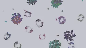 星球底纹边框矢量图花边花纹四方连续