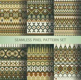 民族风几何图案设计素材