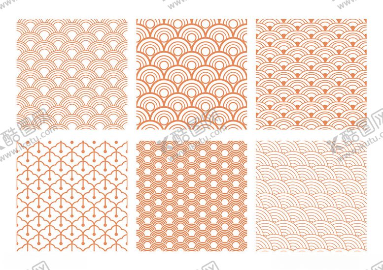 编号：24834204052142059422【酷图网】源文件下载-无线延续中国传统祥无缝背景