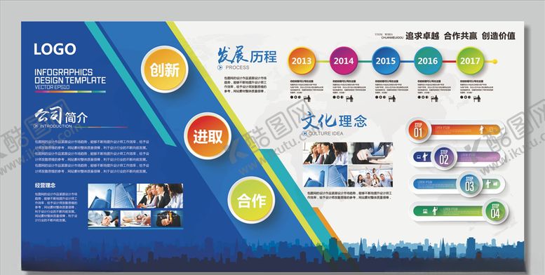 编号：55068605020941247794【酷图网】源文件下载-企业展板