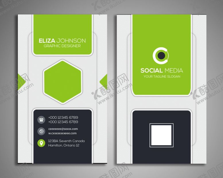 编号：47031309260548532567【酷图网】源文件下载-商务简约名片