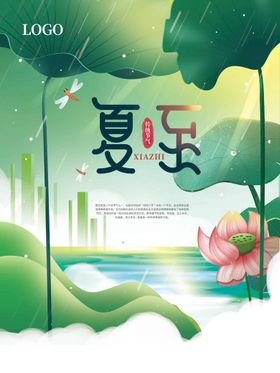 夏至闪屏节日节气二十四节气