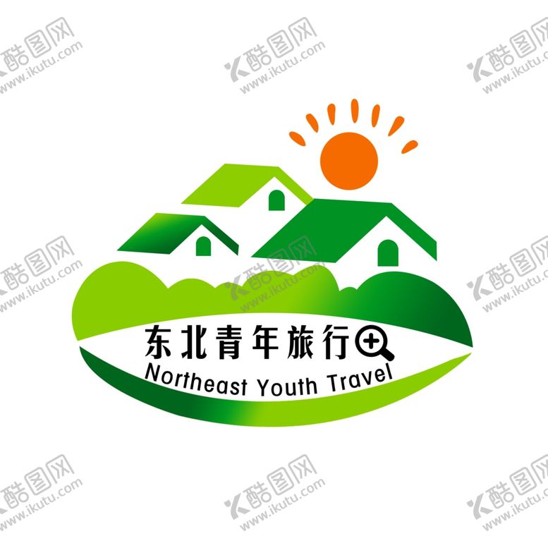 编号：21913805091746592268【酷图网】源文件下载-东北青年旅行社LOGO