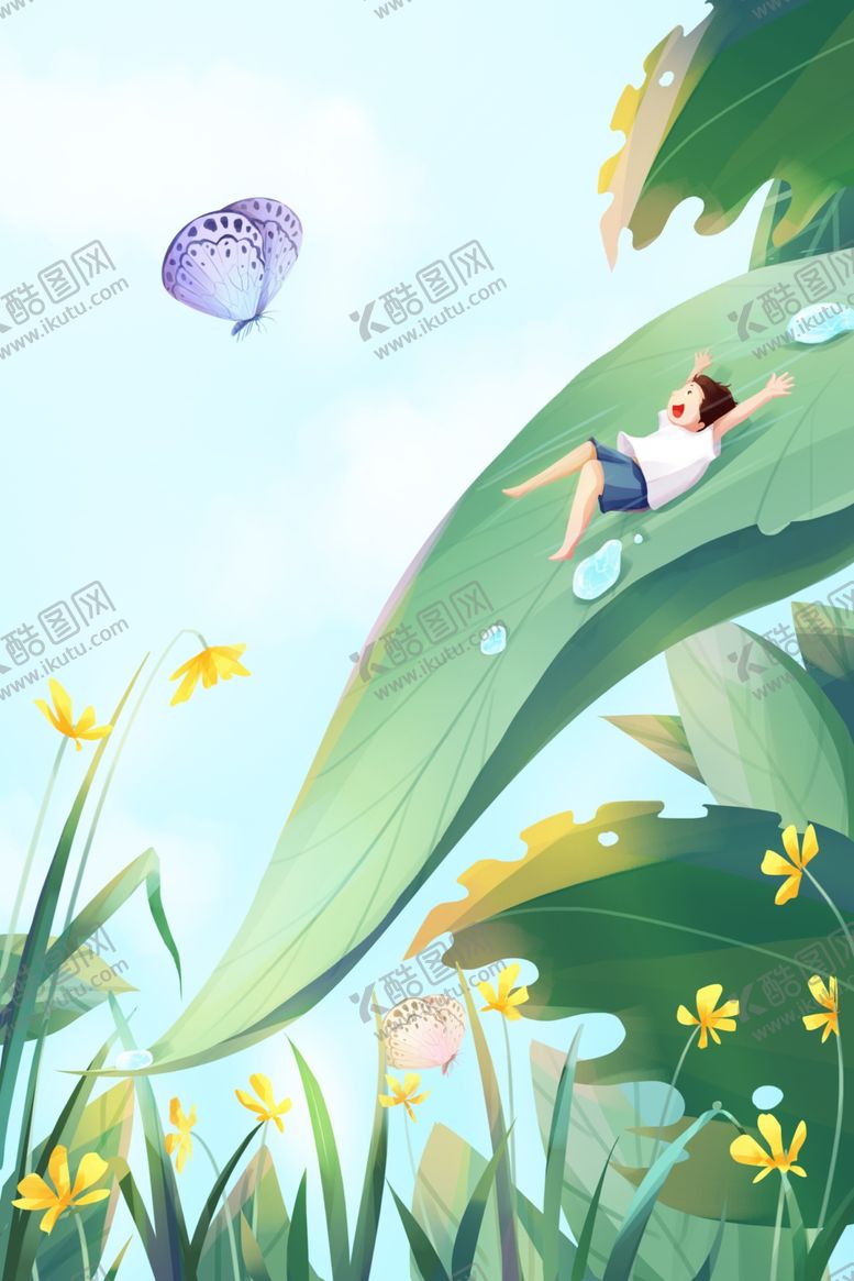 编号：34141901261128012224【酷图网】源文件下载-立夏插画