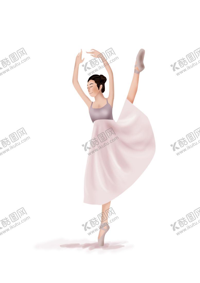 编号：93811305060717394354【酷图网】源文件下载-舞者剪影