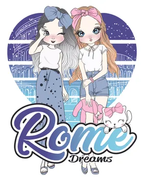 时尚手绘女孩