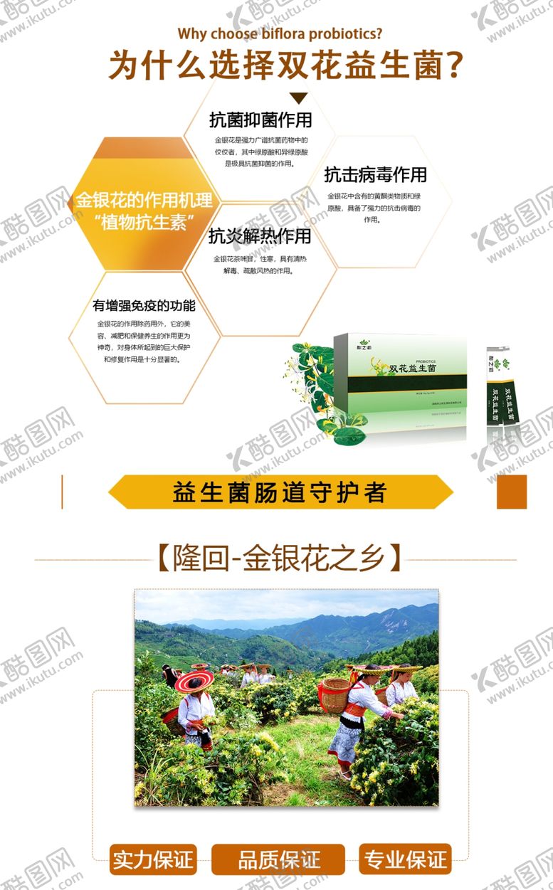 编号：13263609201827265547【酷图网】源文件下载-金银花益生菌