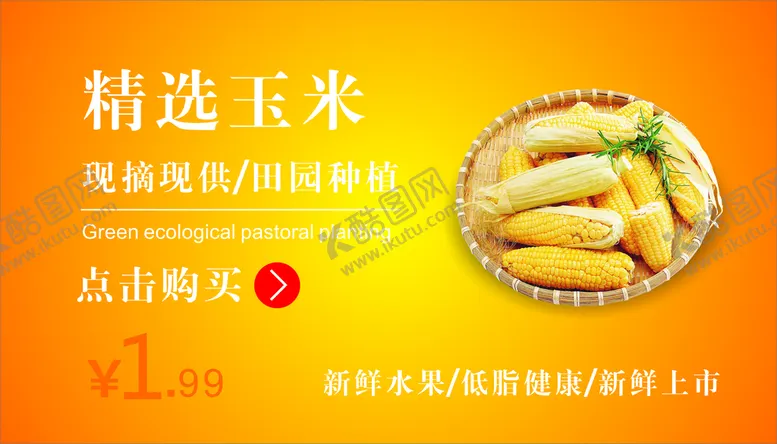 编号：13268211010831391395【酷图网】源文件下载-玉米海报
