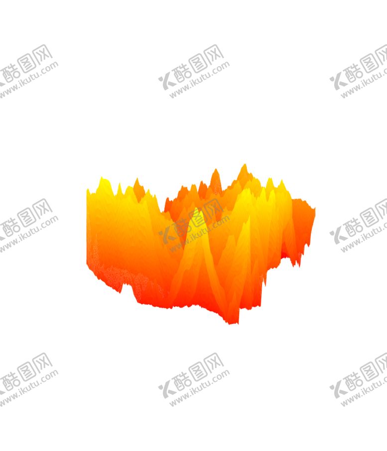 编号：14555307132355269181【酷图网】源文件下载-抽象山峰