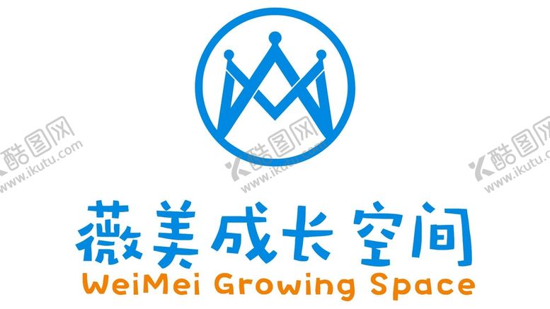 编号：22299501162233099900【酷图网】源文件下载-薇美成长空间logo