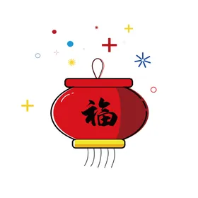 花灯会 灯笼元素 中国风素材
