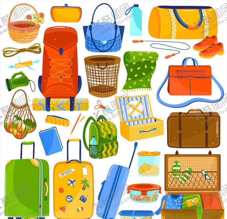 编号：92284811010702336491【酷图网】源文件下载-卡通行李箱