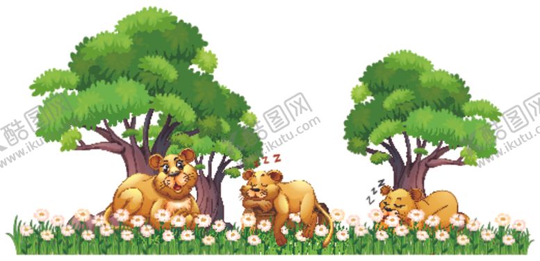 编号：54922310171136212413【酷图网】源文件下载-卡通动物插画
