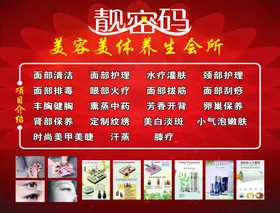 靓密码靓密码项目表