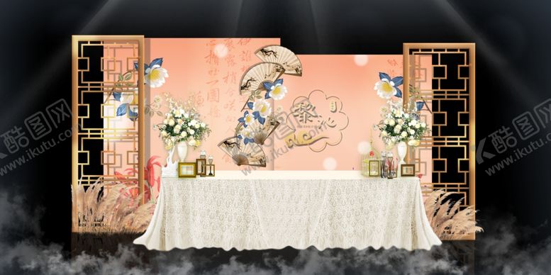 编号：60056409130700318485【酷图网】源文件下载-中式迎宾区