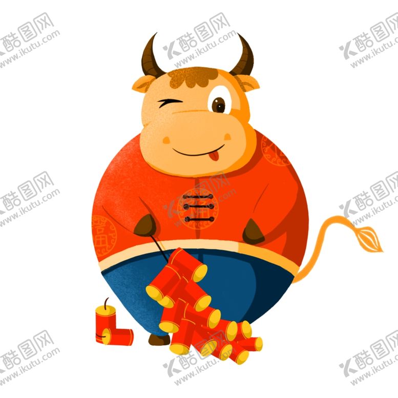 编号：33805407030436534913【酷图网】源文件下载-卡通牛形象