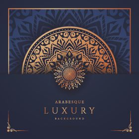 曼陀罗万花筒图案