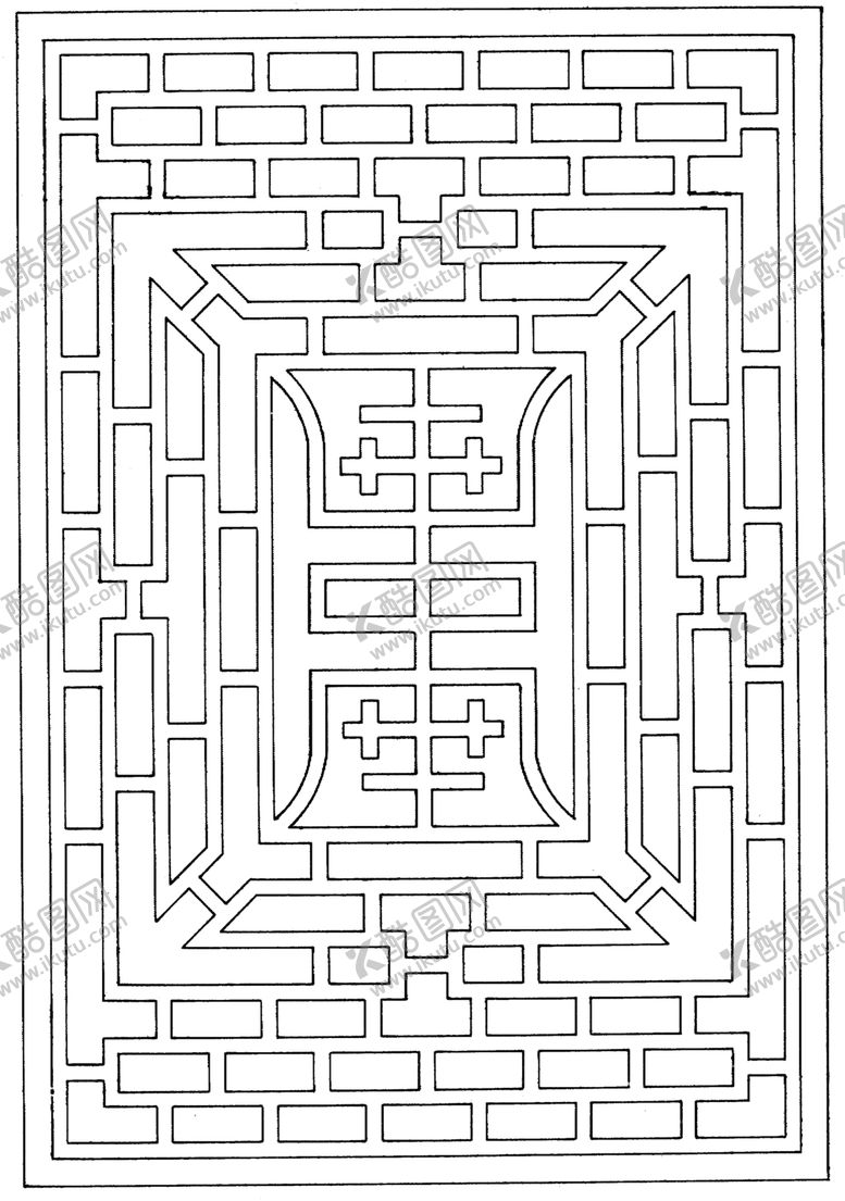 编号：11656305151158361974【酷图网】源文件下载-镂空花图案