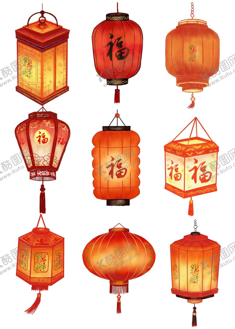 编号：77846004010328358839【酷图网】源文件下载-中国风灯笼