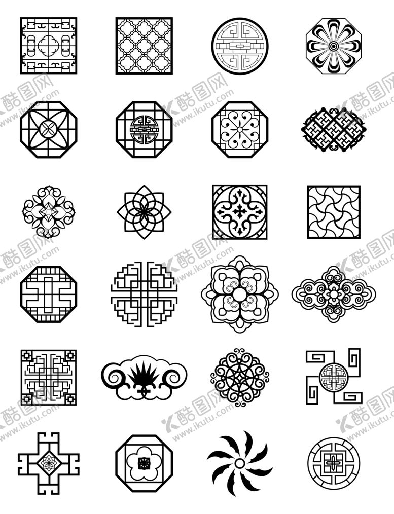 编号：25250309221346325242【酷图网】源文件下载-新年窗花