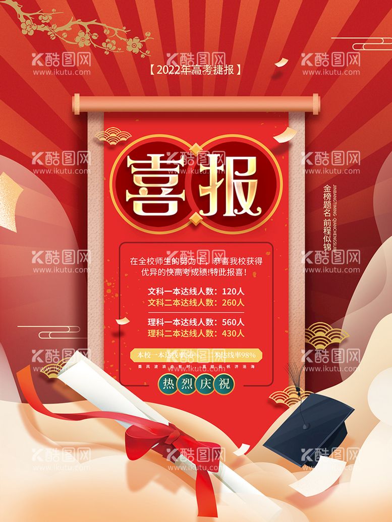 编号：11408101140209255003【酷图网】源文件下载-喜报