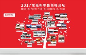 电商交流大会照片墙
