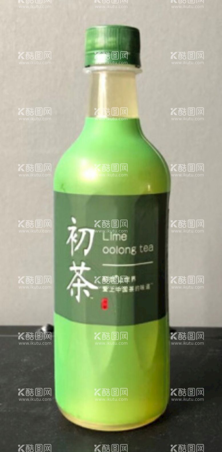 编号：59889811021723312761【酷图网】源文件下载-初饮初茶青柠乌龙茶味饮品500