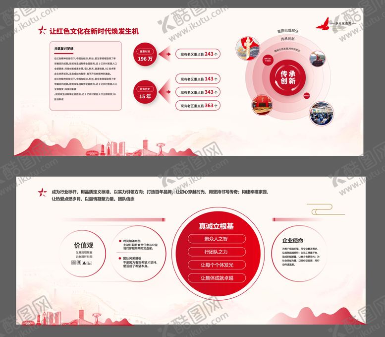 编号：17656009181634083904【酷图网】源文件下载-企业文化墙 