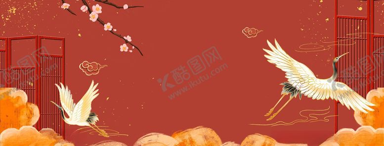 编号：12809205051152445653【酷图网】源文件下载-国潮背景