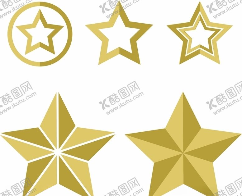 编号：43658105091433133163【酷图网】源文件下载-五角星