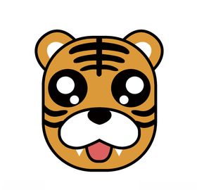 卡通老虎