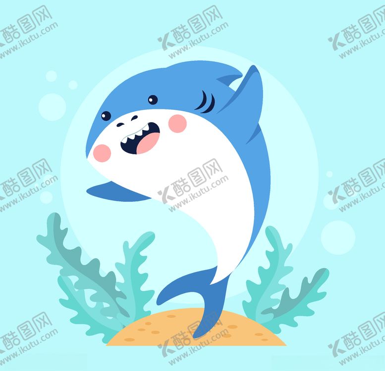 编号：44500309201243489084【酷图网】源文件下载-鲨鱼