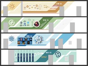 学科校园文化墙面