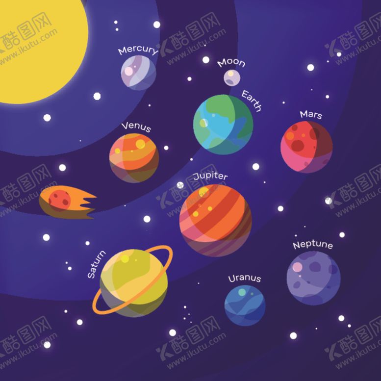 编号：19217809291900598039【酷图网】源文件下载-宇宙插画