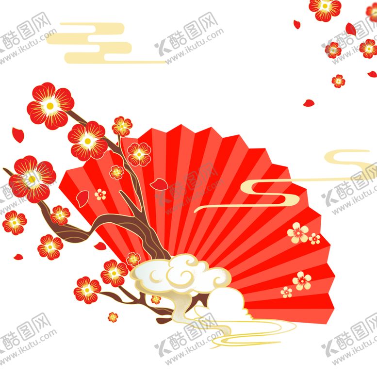 编号：11784905041424315587【酷图网】源文件下载-牛年花