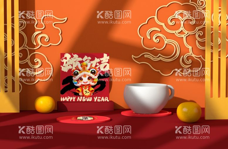 编号：81227402022009409888【酷图网】源文件下载-新年年货机样