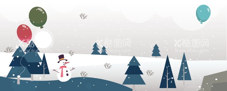 编号：37852211161544535856【酷图网】源文件下载-冬天 雪人 banner