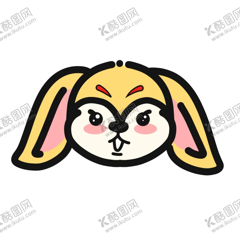 编号：35372811260626411893【酷图网】源文件下载-卡通小兔子