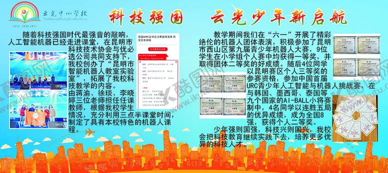 编号：90758809111757439498【酷图网】源文件下载-云光中心学校科技强国