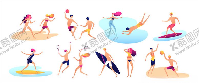 编号：86414109140346451305【酷图网】源文件下载-沙滩派对