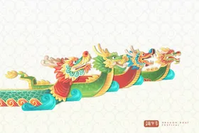 端午节促销淘宝插画京东