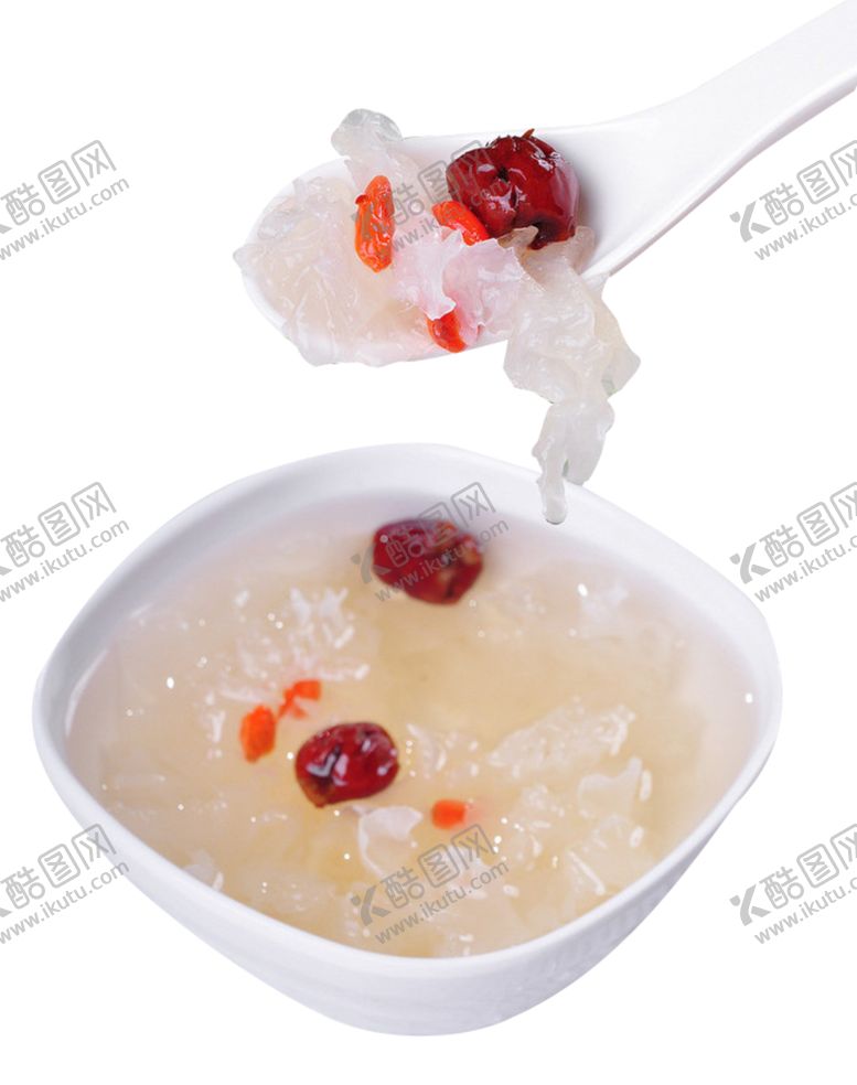 编号：54463210110902199375【酷图网】源文件下载-红枣银耳莲子羹