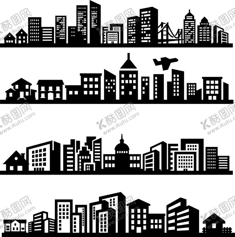 编号：80216709271926411869【酷图网】源文件下载-建筑剪影
