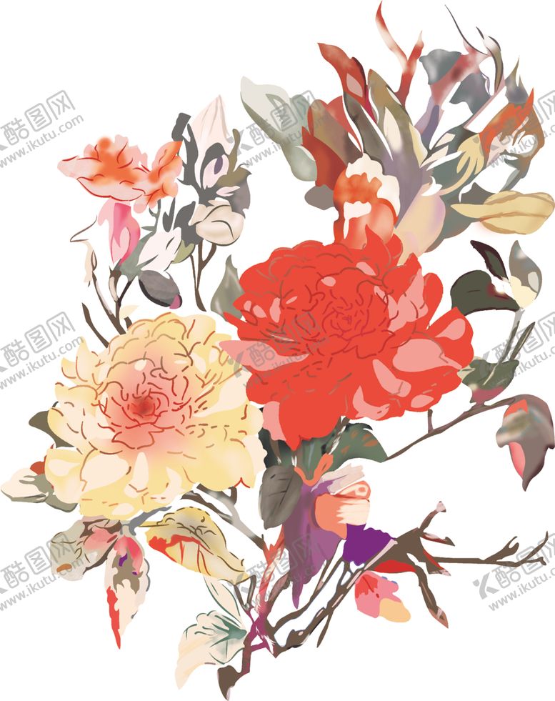 编号：35022707032217291392【酷图网】源文件下载-牡丹花